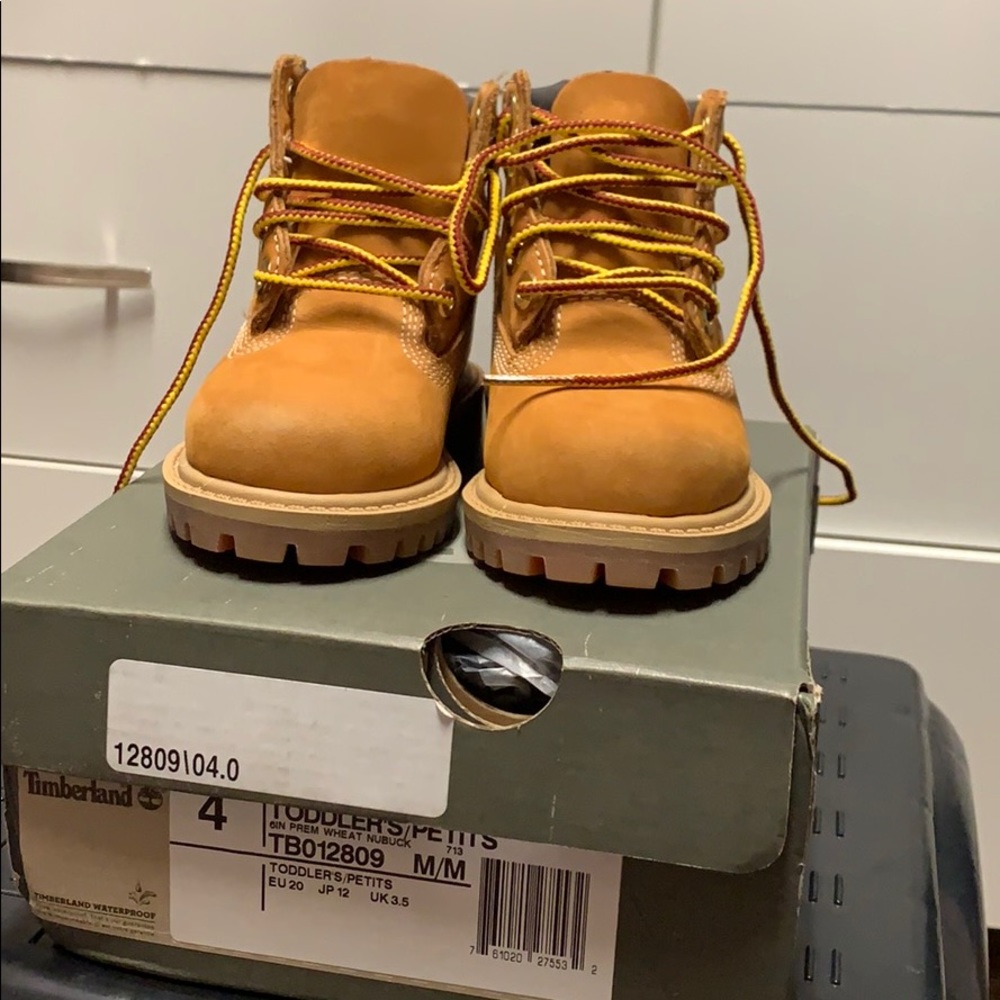 Toddler Wheat timberlands